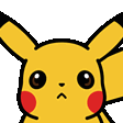 Pikachu waving hello
